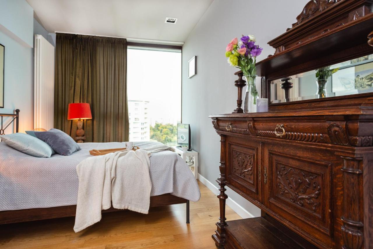 Apartament Triton Park Varsavia Esterno foto
